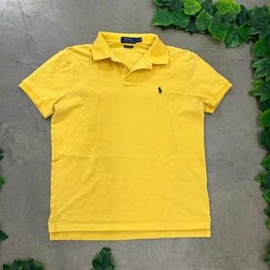 Polo Ralph Lauren Yellow Custom Slim Fit Polo Shirt